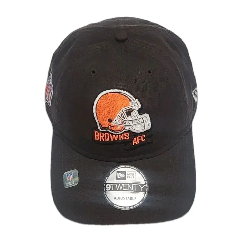 Cleveland Browns Hat Cap NFL Football AFC Adjustable New Era 9Twenty Brown NEW
